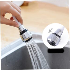 Gadpiparty Tap Spray Hoses Faucet Nozzle Filter Kitchen Device Water Saving Faucet Nozzle Water Hose Nozzle Bathtub Faucet Kitchen Tap Head Faucet Hose Sink To Rotate Extender White