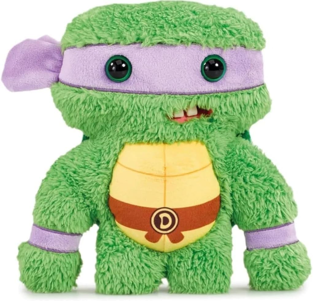 Fuggler Ugly Monster Donatello Ninja Turtle Plush Figure Limited Edition, Green