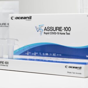 ASSURE-100 Rapid COVID-19 Test multipack, 6 Tests Total, FDA EUA Authorized OTC at-Home Self Test, Rapid Results with Non-invasive Nasal Swab, Easy to Use & No Discomfort