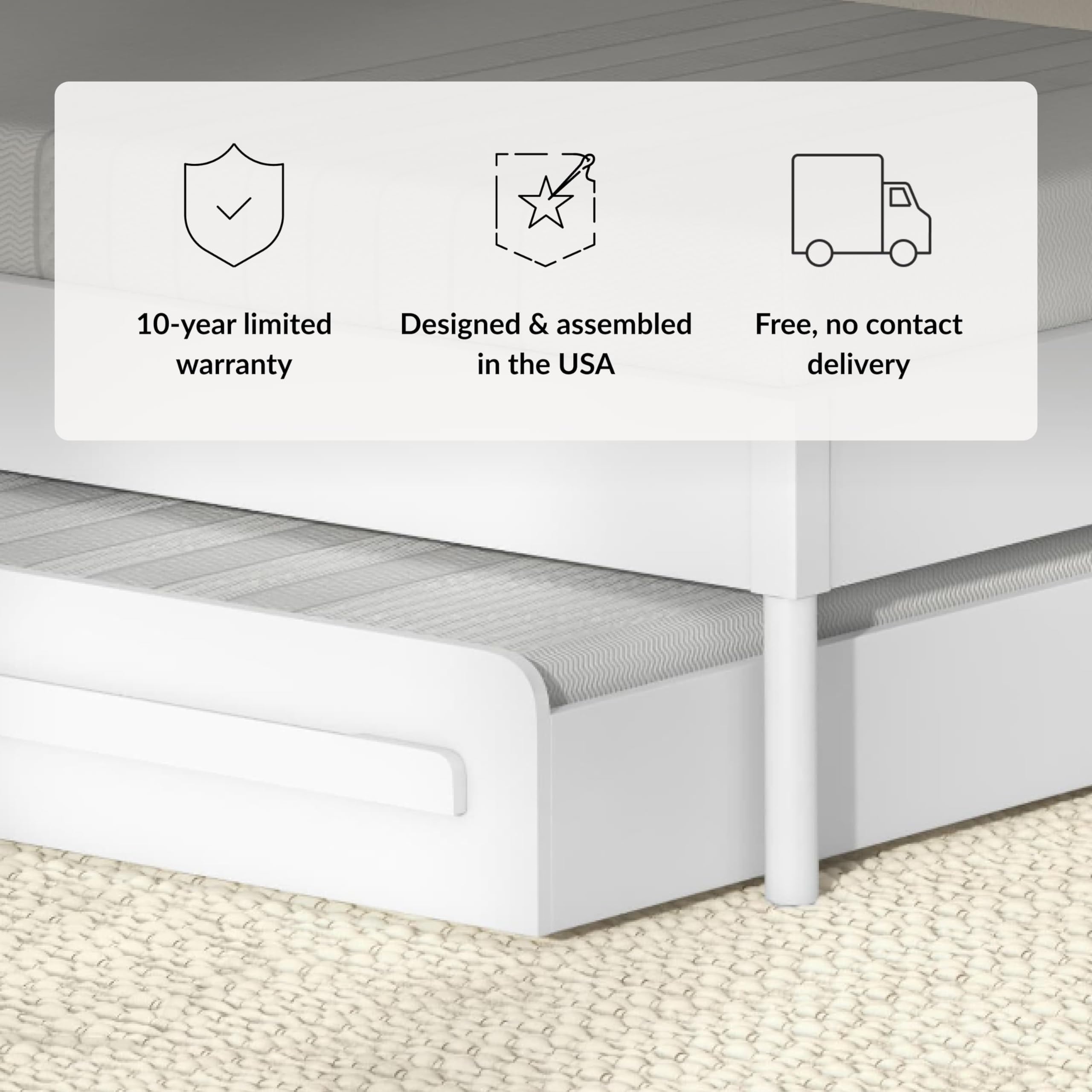 Leesa Trundle Mattress, Twin