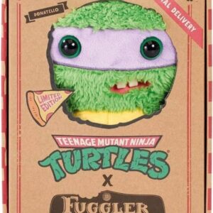 Fuggler Ugly Monster Donatello Ninja Turtle Plush Figure Limited Edition, Green