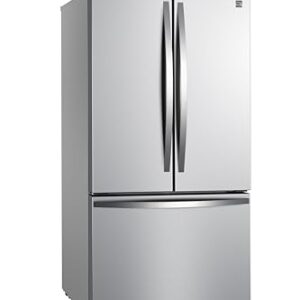 Kenmore 46-75515 Counter-Depth French Door Refrigerator/Freezer with Fingerprint-Resistant Stainless Steel, Ice Maker, Quiet and Energy Efficient Inverter Compressor, 36 Inch