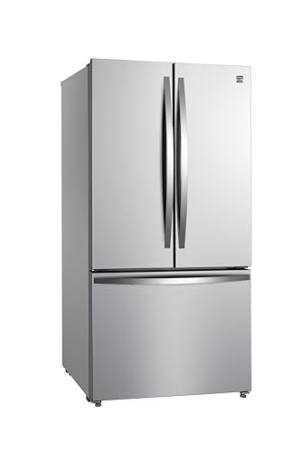 Kenmore 46-75515 Counter-Depth French Door Refrigerator/Freezer with Fingerprint-Resistant Stainless Steel, Ice Maker, Quiet and Energy Efficient Inverter Compressor, 36 Inch