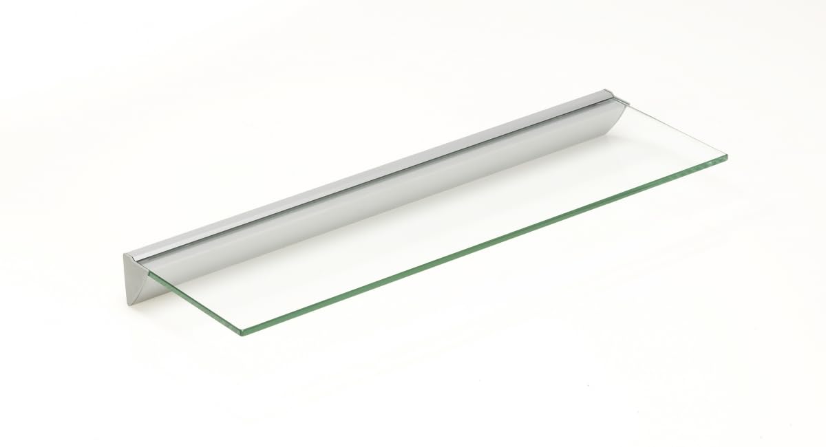 6 x 18 in. Essentials Clear Glass Shelf Kit