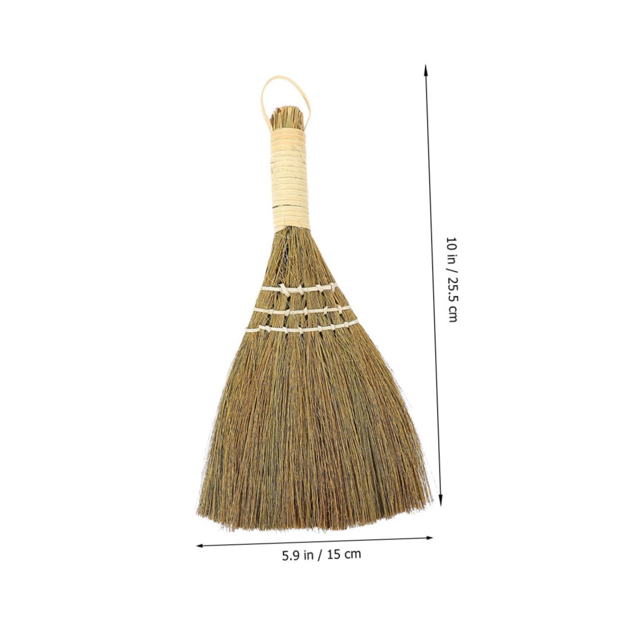 KICHOUSE 3pcs Kitchen Cleaning Broom Home Cleaning Straw Broomstick Desk Brooms Whisk Broom Sweeping Broom Indoor Grass Portable Desk Broom Decorative Broom Miscanthus Desktop