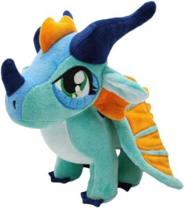 easelr wings of fire dragon plush toy rainwing dragon stuffed animals pterosaur plush flying dragon pillow plushies gifts for fans kids boys girls