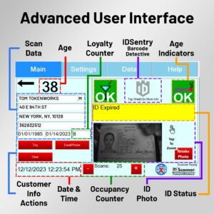 AgeVisor 2 ID Scanner (Barcode Reader)