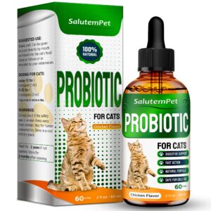 cat probiotic | liquid cat probiotics for indoor cats | cat digestive support | probiotics for cats supplements | natural prebiotic for cats | liquid probiotic for cats | 2 oz