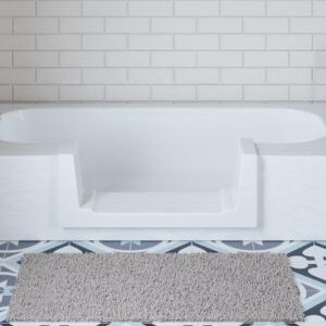 Quick Tub Walk-Thru Insert Accessibility Kit - Bath to Shower Conversion (Narrow), White