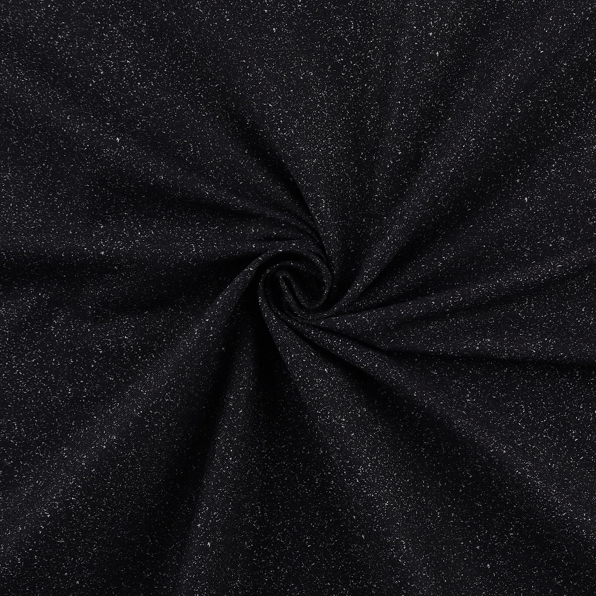 Mook Fabrics Cotton All That Glitters, Black 15 Yard Bolt