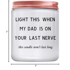 Funny Mom Gifts, Gifts for Mom from Daughters and Son, Mom Birthday Mother's Day Christmas Gift Ideas- Unique Women Candles Gifts for Stepmom, Bonus Mom