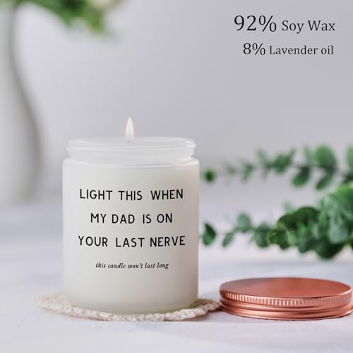 Funny Mom Gifts, Gifts for Mom from Daughters and Son, Mom Birthday Mother's Day Christmas Gift Ideas- Unique Women Candles Gifts for Stepmom, Bonus Mom