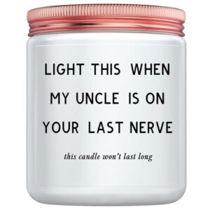 funny aunt gift ideas - mother’s day gifts for aunt, humor birthday gifts for auntie new aunt future aunt candle present from niece or nephew, best aunt ever gift