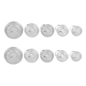 10 pcs washbasin stopper washbasin plug rubber sink plug bathtub stoppers sink stopper with ring drain stopper basin plug with ring kitchen sink stopper rubber tub plug bath plugs