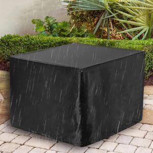 Heavy Duty Patio Sofa Cover for Snow Protection Patio Table Chair -67x37x30in All Weather Protection Rectangular Patio Covers for Outdoor Furniture Set