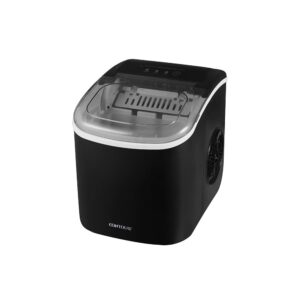 CONTOURE RV Ultra-Compact Portable Ice Maker | Perfect for RV's | Produces 26 lbs. of Ice Daily | Convenient Handle and Electronic Controls | ICE-50BK