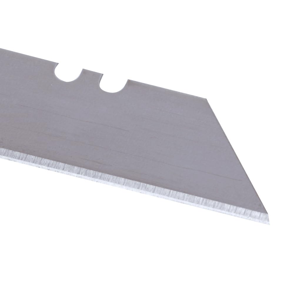 Klein Tools 44124 Utility Knife Blades, Heavy-Duty Steel Replacement Blades with Triple Ground Edges for Long Lasting Sharpness, 10-Pack