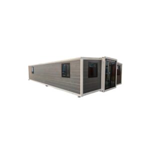 Mingyu Prefabricated Mobile Home Container House with Windows and Doors (Large, Gray)