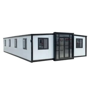 19x20ft modern comfort portable tiny home spacious living, steel frame, expandable design, secure prefab house for office, hotel, or cozy living