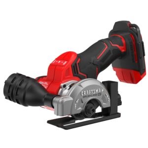 craftsman v20 cordless cut-off tool, brushless rp, 3 inch, small circular saw, bare tool only (cmcm300b)