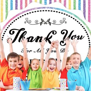 Thank You for All You Do Backdrop 7x5FT We Appreciate You Banner Decoration Congratulations Graduates Photography Background Thanks for Teacher Doctor Nurses Staff Retirement Party Supplies