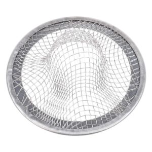 Stainless Steel Kitchen Sink Strainer Hair Catcher Stopper Bathroom Bathtub Show Kitchen Sink Strainer Plug 80mm