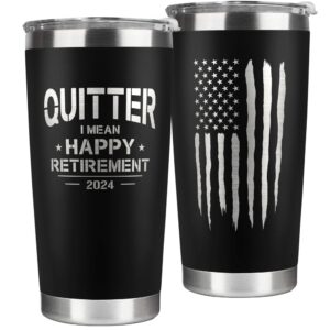 retirement gifts for men - retirement gifts for men 2024 - retirement gifts for coworker, boss, dad, husband, him, grandpa - cool retirement gifts - retired gifts for men - 20 oz retirement tumbler