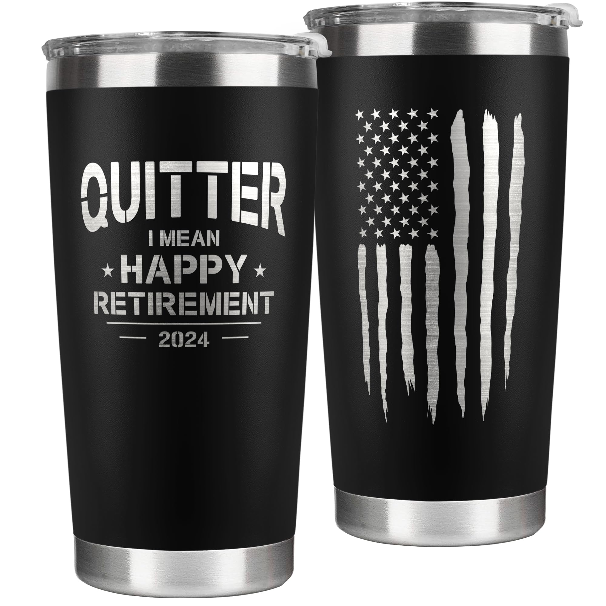 Retirement Gifts for Men - Retirement Gifts for Men 2024 - Retirement Gifts for Coworker, Boss, Dad, Husband, Him, Grandpa - Cool Retirement Gifts - Retired Gifts for Men - 20 Oz Retirement Tumbler