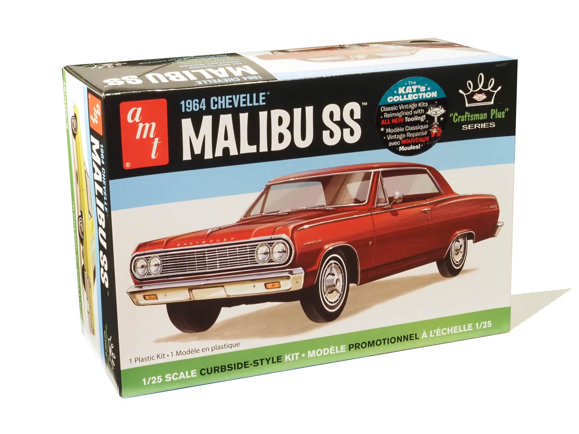 AMT 1964 Chevy Chevelle Malibu Super Sport Craftsman Plus 1:25 Scale Model Kit