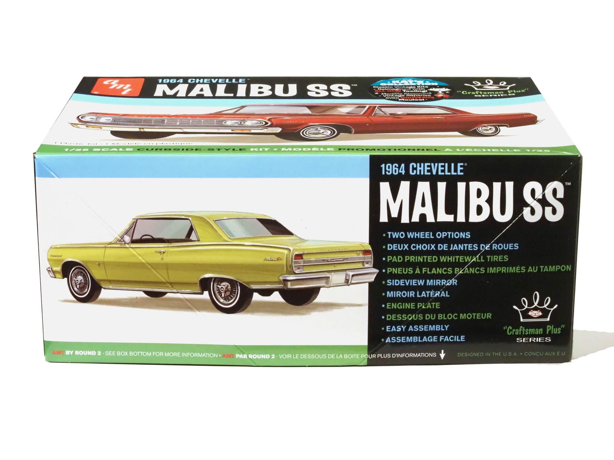 AMT 1964 Chevy Chevelle Malibu Super Sport Craftsman Plus 1:25 Scale Model Kit