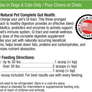 Only Natural Pet Complete Gut Health Complex - Probiotics & Digestive Enzyme Supplement for Dogs & Cats - Promotes Healthy Digestion, Immune System, Nutrient Absorption -3.5oz Powder (Pack of 2)