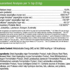 Only Natural Pet Complete Gut Health Complex - Probiotics & Digestive Enzyme Supplement for Dogs & Cats - Promotes Healthy Digestion, Immune System, Nutrient Absorption -3.5oz Powder (Pack of 2)