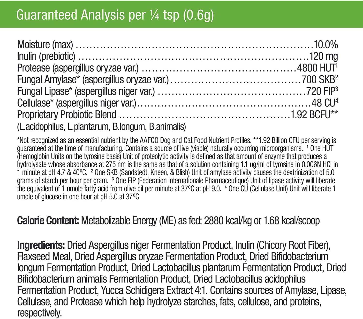 Only Natural Pet Complete Gut Health Complex - Probiotics & Digestive Enzyme Supplement for Dogs & Cats - Promotes Healthy Digestion, Immune System, Nutrient Absorption -3.5oz Powder (Pack of 2)