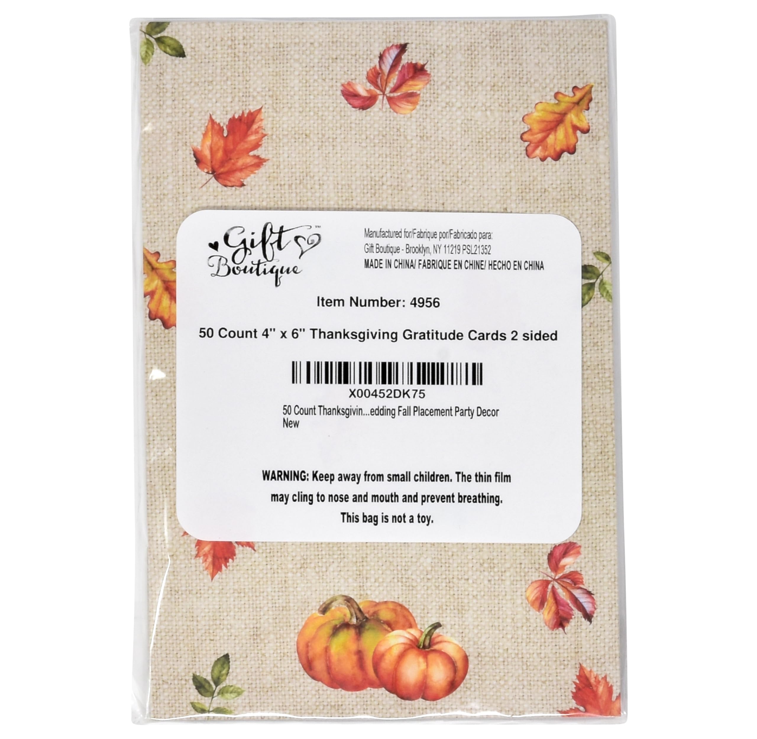 50 Pcs Thanksgiving Table Place Cards Fill in Gratitude Cards Harvest I Am Thankful For Card Autumn Dinner Settings Wedding Fall Party Supplies Decor