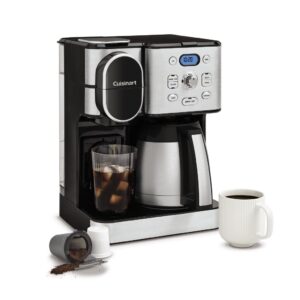 cuisinart coffee center® 10-cup thermal coffeemaker and single-serve brewer