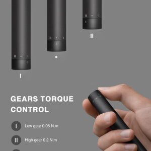 Xiaomi Electric Precision Screwdriver, All-metal Gearbox, Powerful Magnetic Motor, Rechargeable Lithium Battery, S2 Steel Screwdriving Bits, Type-C Charging, Aluminium Alloy Case (Power Screwdriver)