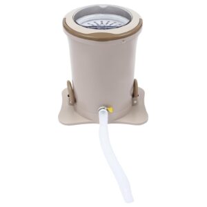 Manual Clothes Dehydrator Foot Pedal Laundry Dryer Compact Spin Dryer Non Electric Clothes Spinner Dryer 12L/ 3.17Gallon Large Capacity Foot Powered Dehydrator for Wet Clothes