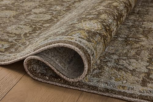 Loloi Magnolia Home by Joanna Gaines x Mona Bark/Natural 7'-6" x 10' Area Rug