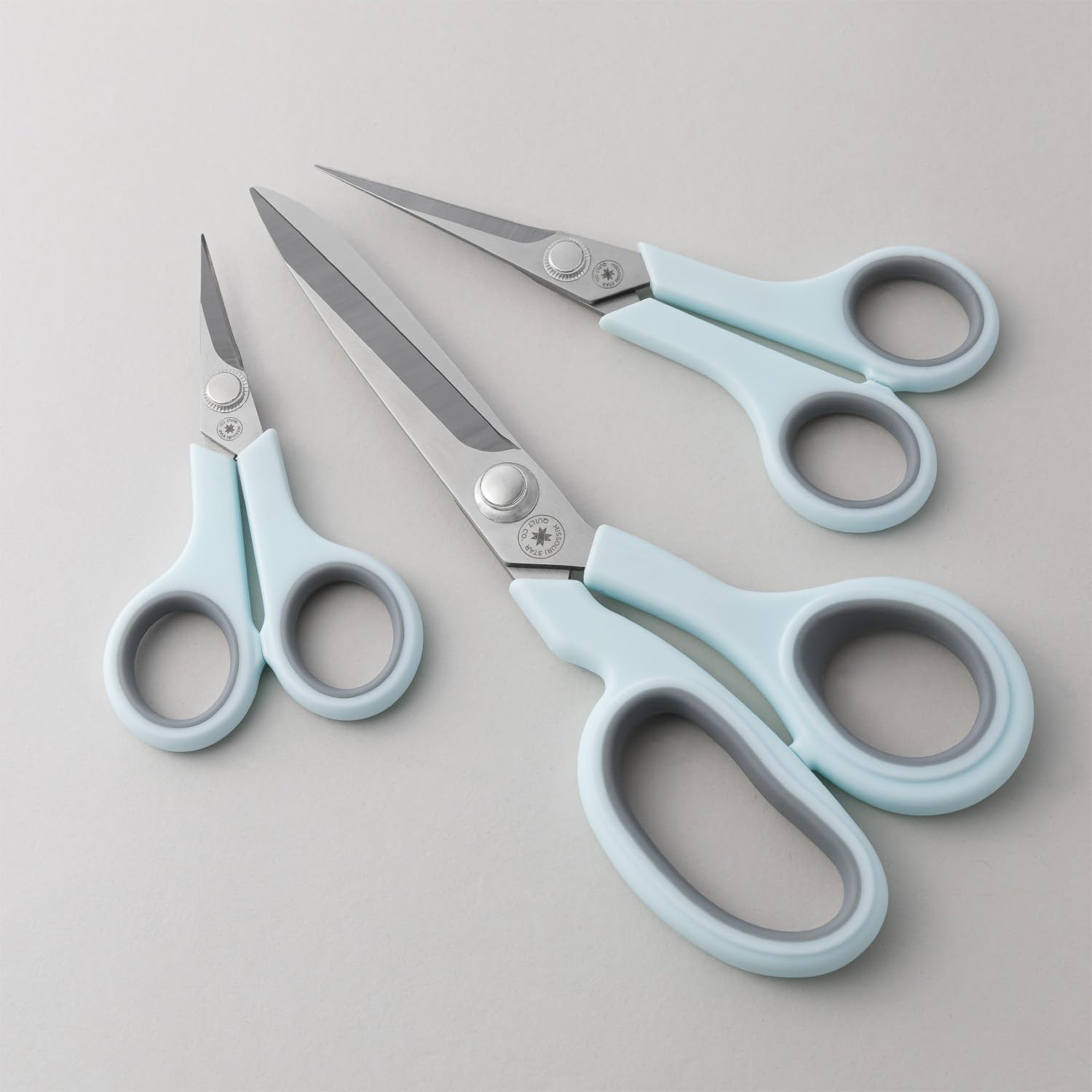 Missouri Star Scissors All Purpose - 6” Precision Tip Scissors for Cutting Fabric, Sewing, Crafting - Ultra Sharp with Comfort Grip and Blade Cover, NOT8078