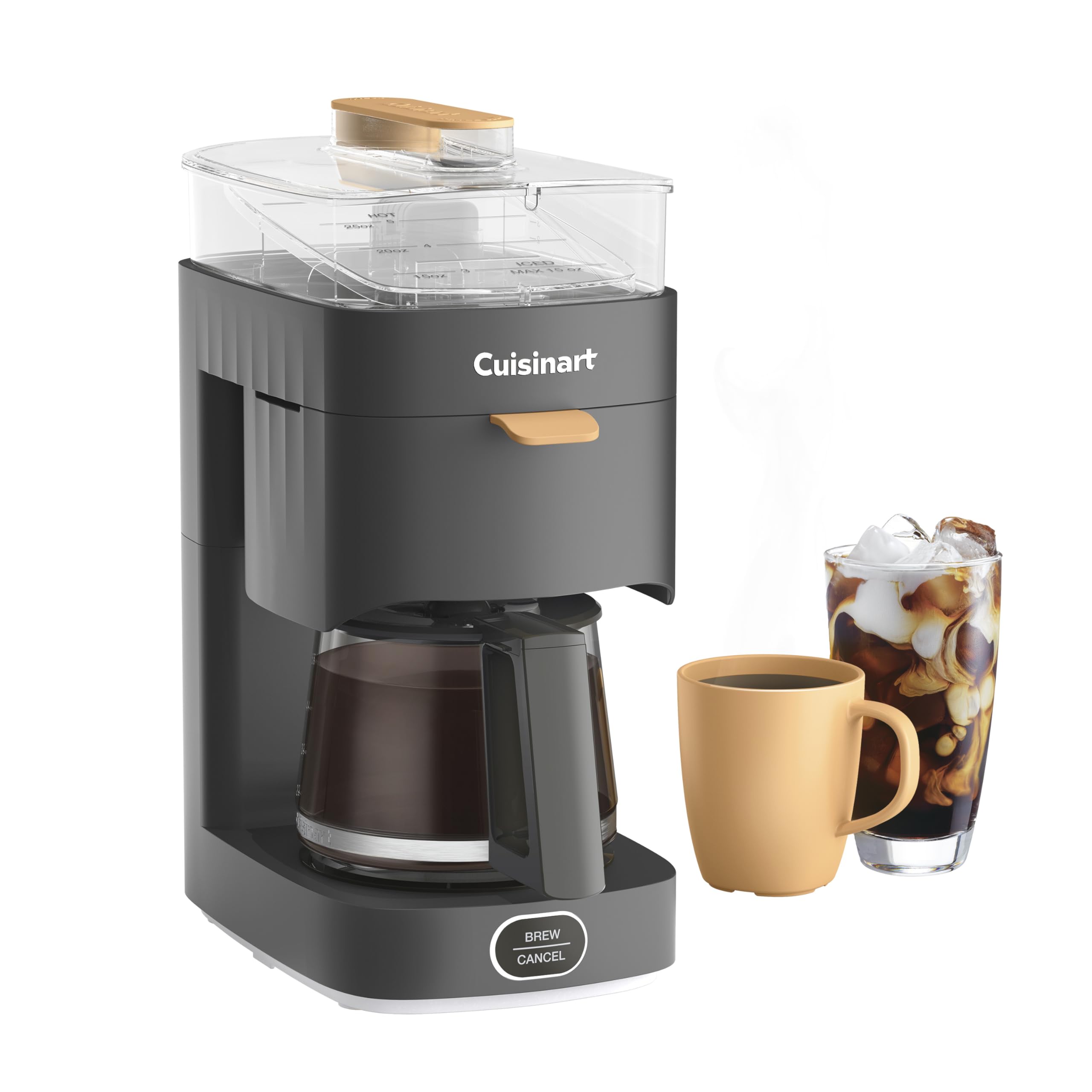 CUISINART Soho™ 5-Cup Coffee Maker, 800 watts, Black, DCC-5BK