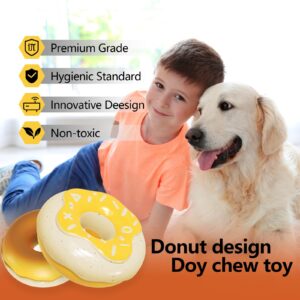 Newdeport Indestructible Dog Chew Toys for Aggressive Chewers, Squeaky Dog Toys for Aggressive chewers, Interactive Dog Toys for Medium/Large/Breed Dogs, Teeth Grinding and Cleaning Function