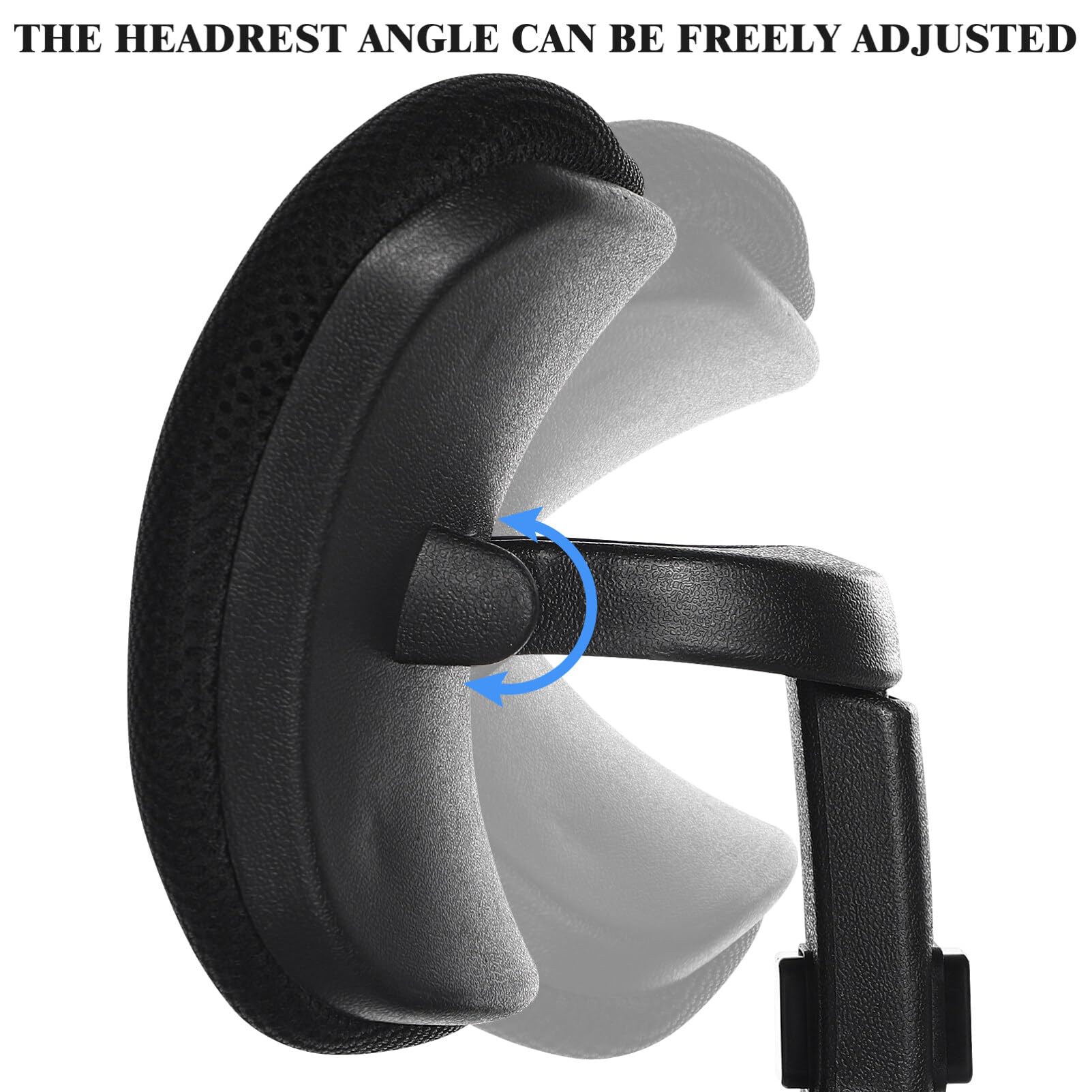 Healeved Chair Head Pillow Computer Chair Head Cushion Lift Chair Headrest Retrofit Chair Head Cushion Adjustable Office Chair Accessory