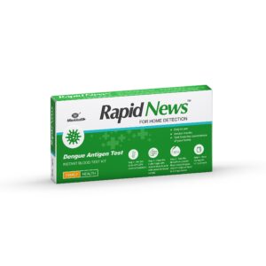 rapid news dengue instant home blood test kit |ns1 antigen test | instant result