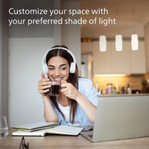 PHILIPS PAR38 Dimmable LED Spotlight Bulbs - Flicker-Free Light Bulb with EyeComfort Technology - Selectable White - E26 Base - 4 Pack