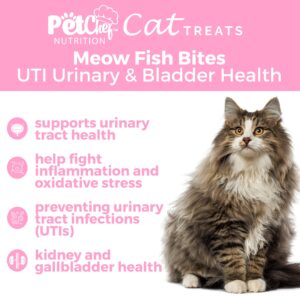 Pet Chef CAT Treats: Cat Bladder Health & UTI Prevention. Reduce, heal & Stop Kidney, Bladder and Painful UTIs. Cat Supplements with Amazing Benefits. Natural, Organic Holisitic Health. Low Calories.