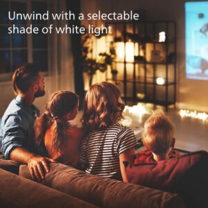 PHILIPS BR30 Dimmable LED Spotlight Bulbs - Flicker Free Light Bulb with EyeComfort Technology - Selectable White - E26 Base - 6 Pack