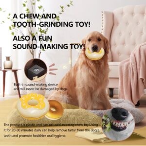 Newdeport Indestructible Dog Chew Toys for Aggressive Chewers, Squeaky Dog Toys for Aggressive chewers, Interactive Dog Toys for Medium/Large/Breed Dogs, Teeth Grinding and Cleaning Function