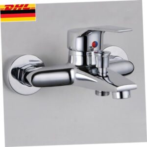 jojofuny 2pcs Faucets for Bathroom Sinks Kitchen Bathroom Sink Faucets Bathtub Faucet Hot and Cold Water Faucet