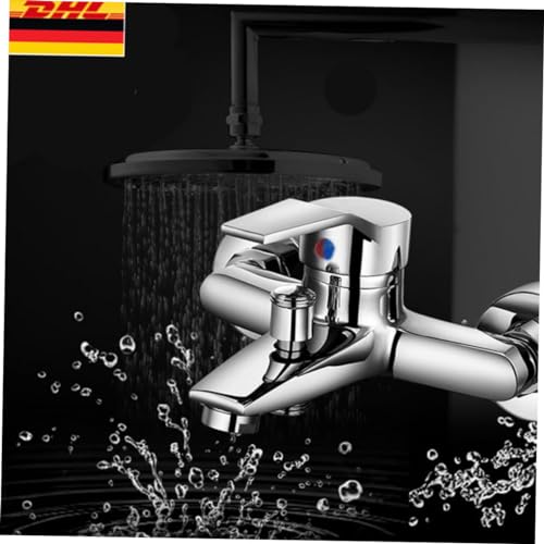 jojofuny 2pcs Faucets for Bathroom Sinks Kitchen Bathroom Sink Faucets Bathtub Faucet Hot and Cold Water Faucet