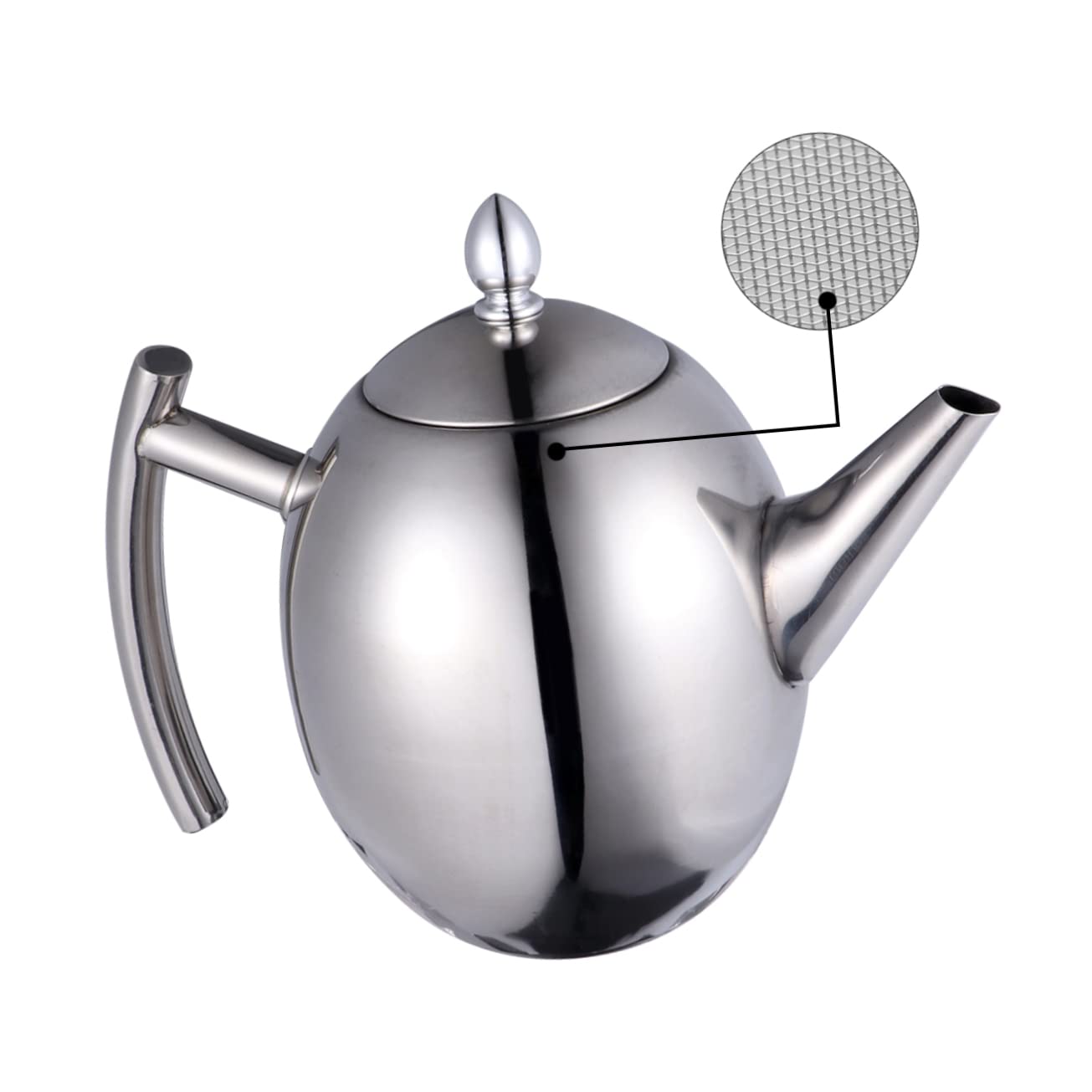 MAGICLULU Coffee Espresso Machine Stovetop Water Brew Heating Kettle Vintage Coffee Maker Hand Drip Brewing Kettle Manual Espresso Machine Coffee Pot Tea Pot Tea Kettle Short Mouth